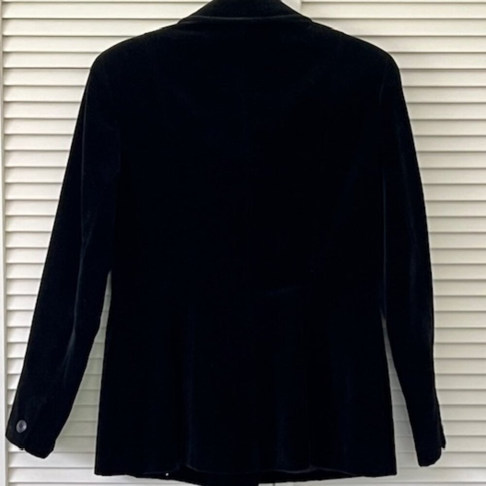 Ann Taylor Black Velvet Jacket - Picture 4 of 4